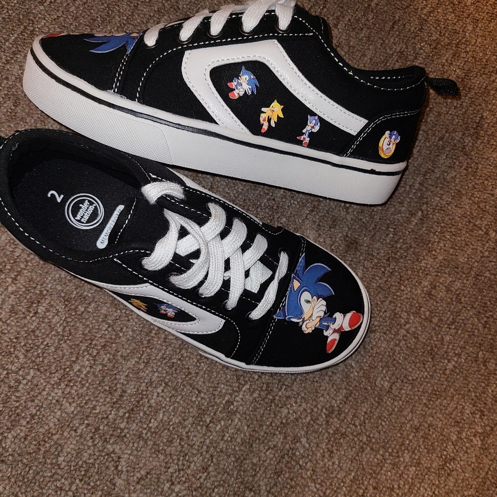 Sonic the hedgehog shoes